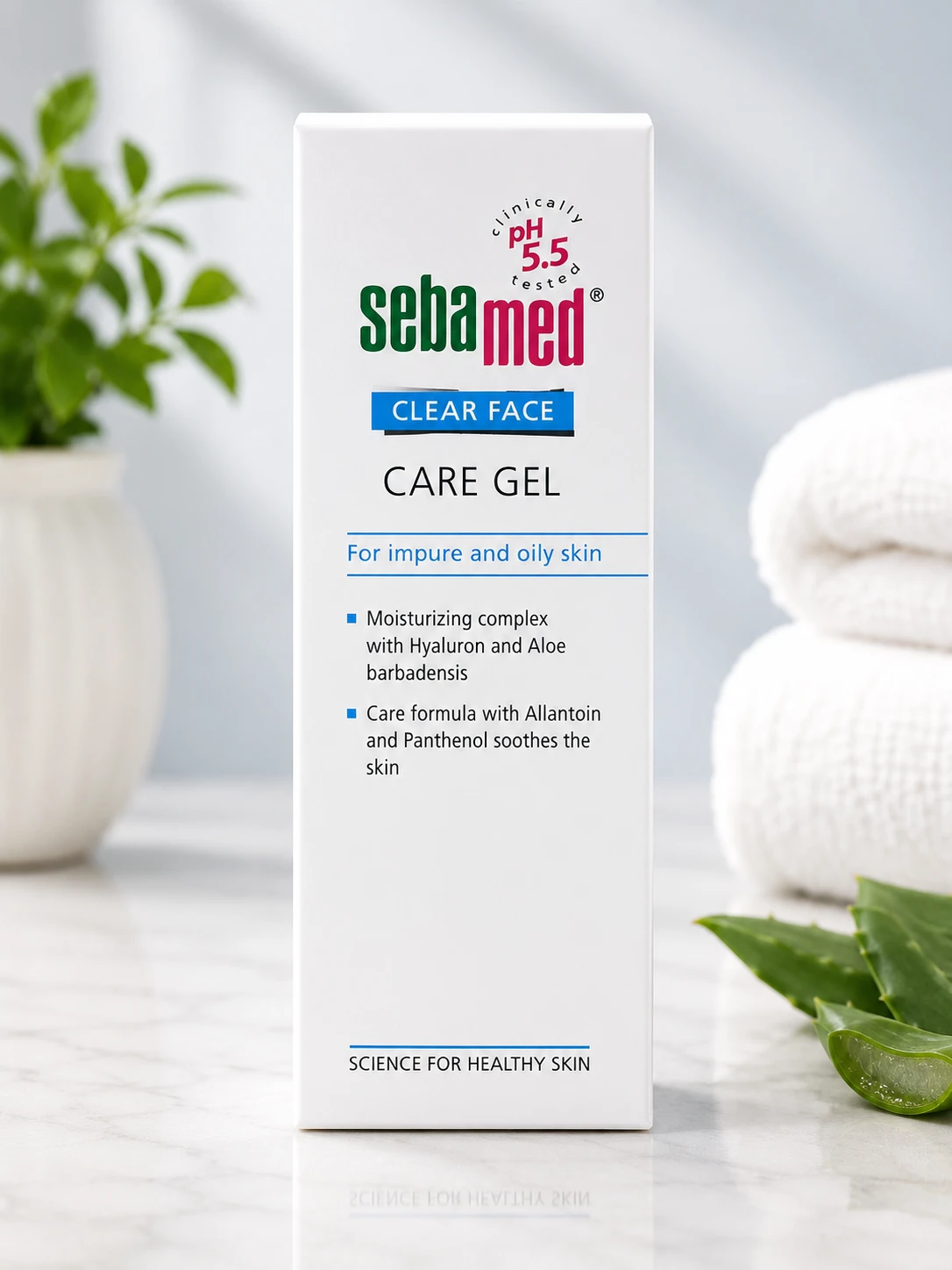 Sebamed Clear Face Care Gel | pH 5.5 | For Impure & Oily Skin | 50 ml