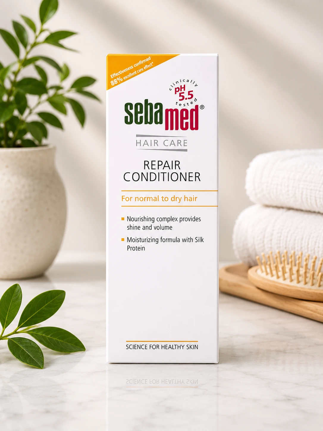 Sebamed Hair Care Repair Conditioner | pH 5.5 | For Normal to Dry Hair | 200 ml