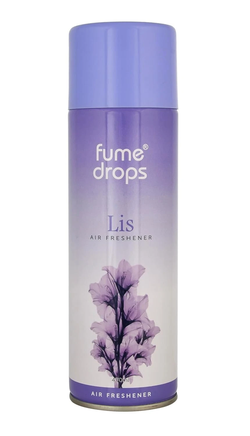 Fume Drops Air Freshener Spray – Lis Fragrance (470 ml)