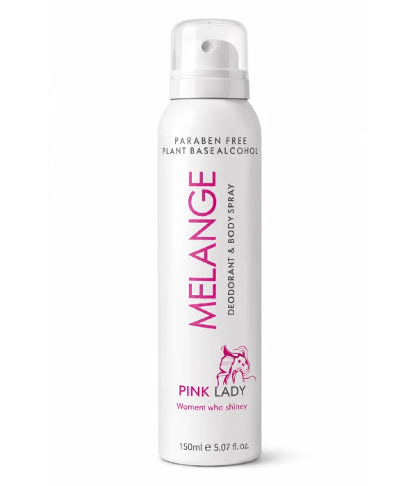 MELANGE Deodorant & Body Spray Pink Lady (150 ml) – For Women