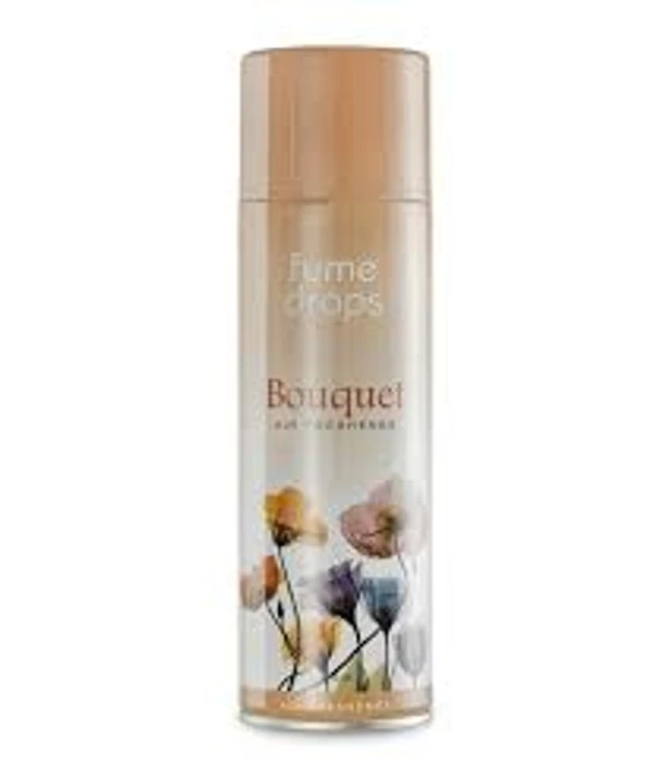 Fume Drops Air Freshener Spray – Bouquet Fragrance (470 ml)
