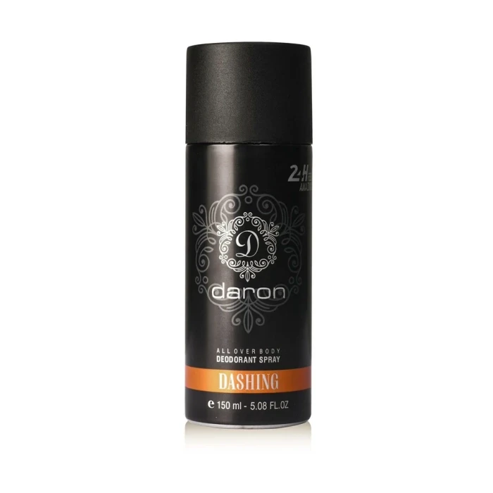Daron Dashing All Over Body Deodorant Spray for Unisex | 24-Hour Freshness | 150ml