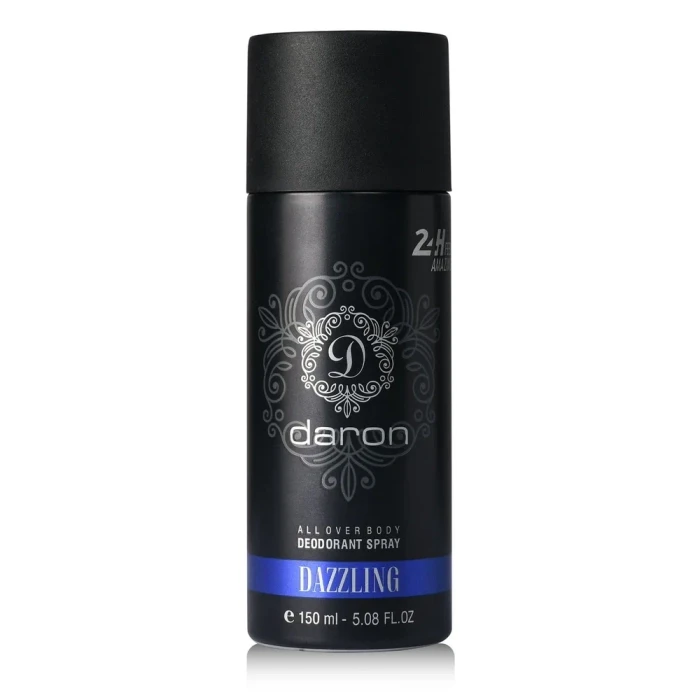 Daron Dazzling All Over Body Deodorant Spray for Unisex | 24-Hour Freshness | 150ml
